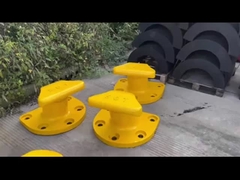 Corrosiebestendige gietijzeren mooring bollards stabiel stevig vaartuig mooring in ruwe omgevingen