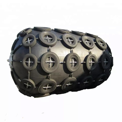 kwaliteit  ISO17357-1:2014 Yokohama Rubber Fender Mooring 80kPa 4.5M Fabriek