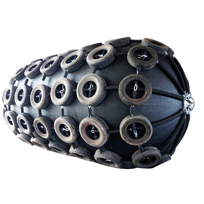 kwaliteit  2.5*4.0M CTN Pneumatic Rubber Fender ISO17357-1:2014 With Safety Valve Fabriek