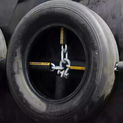 ISO17357 Yokohama Marine Fenders With Aircraft Tires voor STS-Verrichtingen
