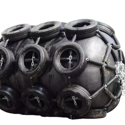 ISO17357 Yokohama Marine Fenders With Aircraft Tires voor STS-Verrichtingen