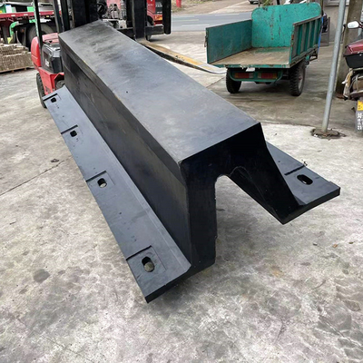 Marine Customizable V Weerstand van de het Stootkussen Goede Scheerbeurt van het Typedok de Rubber