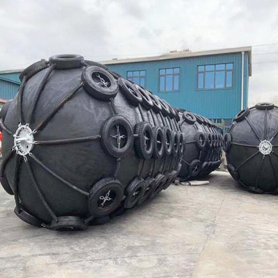 Pneumatische Marine Rubber Fenders 3.3*6.5M CTN-Type Luchtblok 50kPa