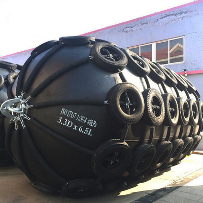 Pneumatische Marine Rubber Fenders 3.3*6.5M CTN-Type Luchtblok 50kPa