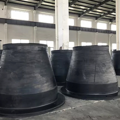 PIANC2002 de kegel Zwarte die Kleur van Kegel Rubberstootkussens voor de Buffer van het Bootdok wordt aangepast