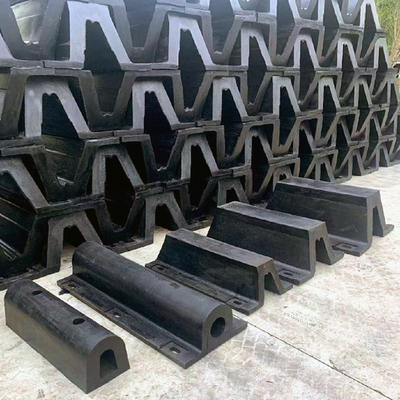 Natuurrubber V Slijtvast Typestootkussen 200mm1000mm Hoogte
