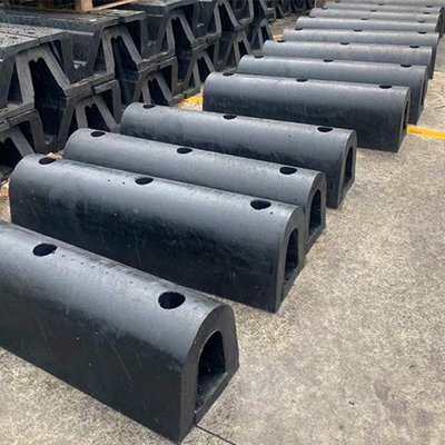 De hoge Elastische Anti het Verouderen NR Rubber het Type van Stootkussend PIANC Norm van ISO