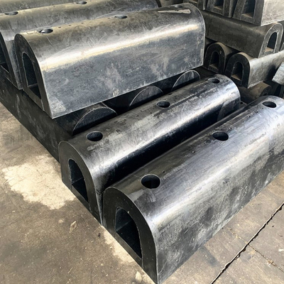 NBR/NR rubber het Type van D van de de Scheurweerstand van de Stootkussens Zwarte Kleur van het de Bumperdok de Havenwerf