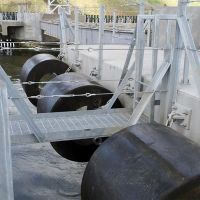 OEM Cilindrisch het Natuurrubbersbr EPDM Materiaal van Bootstootkussens