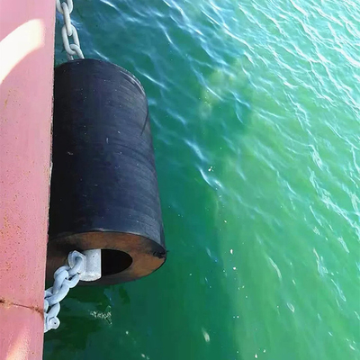 Hoge Prestaties Cilindrisch Rubberstootkussen Marine Port Ship Boat