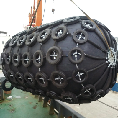 Pianc Iso17357 de Standaard Pneumatische Rubberketting Netto Marine Safety van de Stootkussenband