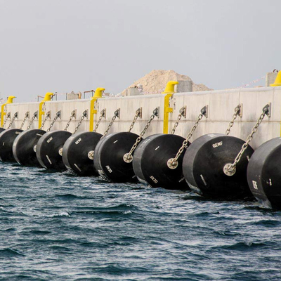 3.3m*6.5m Drijvend Schuimstootkussen Marine Iso 9001 Standaardhdg-Flens