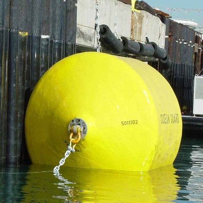 3.3m*6.5m Drijvend Schuimstootkussen Marine Iso 9001 Standaardhdg-Flens