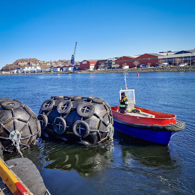 Hoge Rubber het Stootkussen Hoge Compressie Marine Protection van het Duurzaamheidsdok
