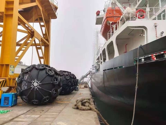 Hoge druk Maritiem Pneumatisch Rubberstootkussen voor Sts-Verrichtingen/Overdracht