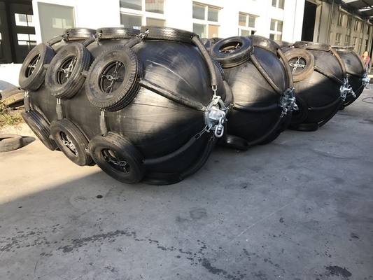 Hoge druk Maritiem Pneumatisch Rubberstootkussen voor Sts-Verrichtingen/Overdracht