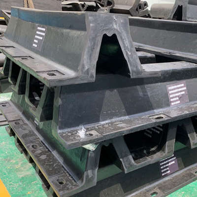 DNV aangepaste V-type Fender Marine Dock Rubber Boat Fenders Bumper