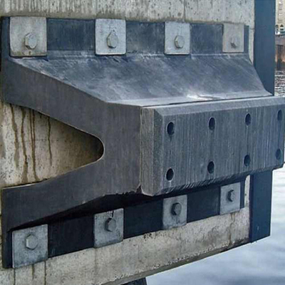 Hoog verlengde Dock Post V type Fender Impact Resistance