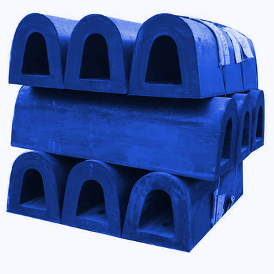 Innovatieve D-type fenders kegel fenders boog fenders cel rubber fenders sleepboot fenders