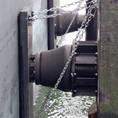 Uitstekende elasticiteit Kegel rubber fenders Twin Low Maintenance