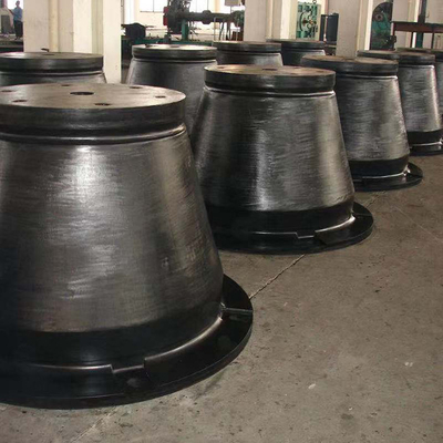 Uitstekende elasticiteit Kegel rubber fenders Twin Low Maintenance