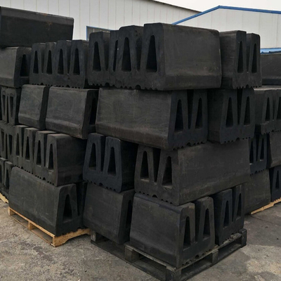 Flexible Installation PIANC Standard W Type Fender sleepbootfenders met geleidingsstaven