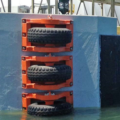 Kussenrol Rubberen spatborden Marine Sleepboot Scheepswerf Dock Port Edge Fender