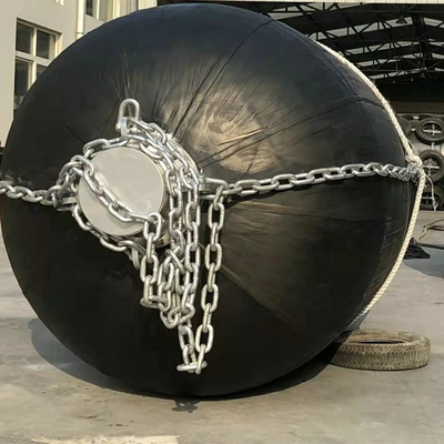 3.3 x 6.5m Submarine Fenders Fabriek Pneumatisch Natuur rubber Semi