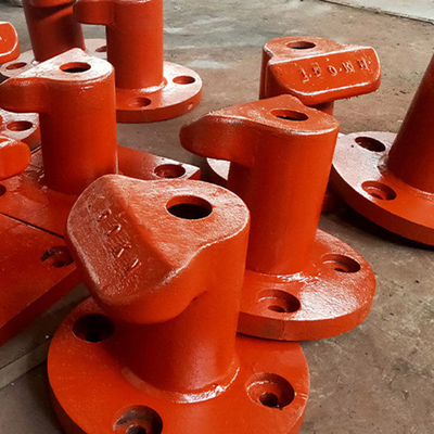 Stalen mooring bollards ontwerp met zilveren afwerking ISO 9001 certificering