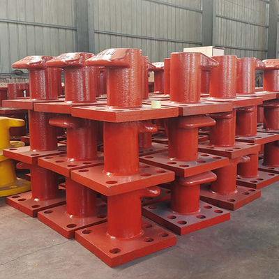Stalen mooring bollards ontwerp met zilveren afwerking ISO 9001 certificering