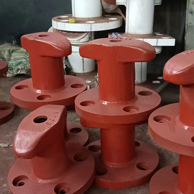 Stalen mooring bollards ontwerp met zilveren afwerking ISO 9001 certificering