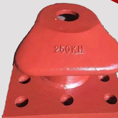 Op maat gemaakte stalen mooring bollards voor docking standaard ontwerp zilveren afwerking