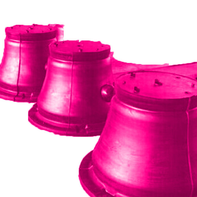 China Made Cone Rubber Fender met Bolt Accessories Impact Resistance