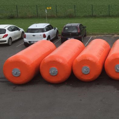 EVA Polyurethane Floating Foam Fender Cylindrische Floating Fender