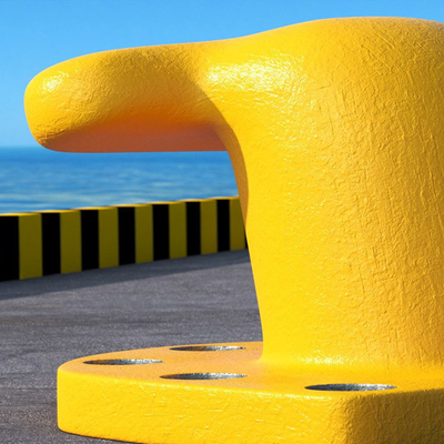Verstelbare hoogte mooring bollards Anti-slip oppervlak nautische bollards