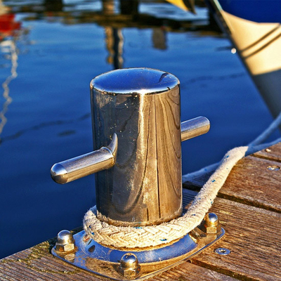 Verstelbare hoogte mooring bollards Anti-slip oppervlak nautische bollards