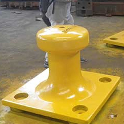 Ship mooring bollard gietijzer staal bollard voor berging post