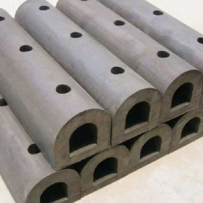 Dock rubber fender High Impact Resistance Type D fenders voor vrachtterminals