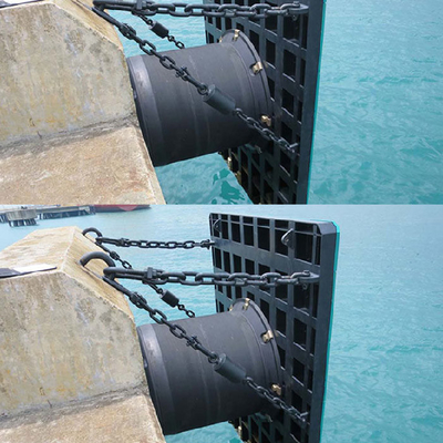 China Professionele Super Cell Boat Rubber Fender Marine Voor Docking