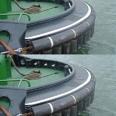 Schokabsorptie schip sleepboot bumpers fender voor verschillende mariene omgevingen