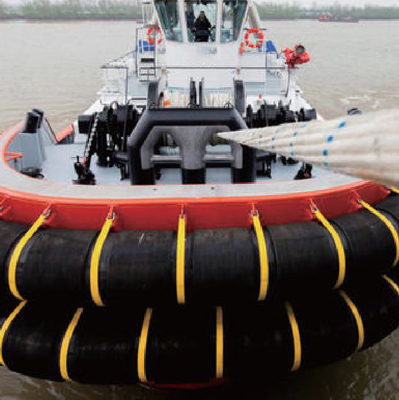 Maritieme cilindrische rubberen sleepboten schutters bumpers met ABS-certificaat