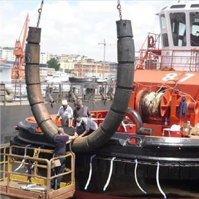 Maritieme cilindrische rubberen sleepboten schutters bumpers met ABS-certificaat