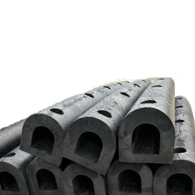 Solid D rubber fenders betrouwbare kustverdediging makkelijk te installeren ontwerp