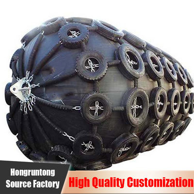 2.0m Pneumatische rubber fender Extreme duurzaamheid laag onderhoud oliebestendige oppervlakte