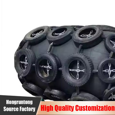2.0m Pneumatische rubber fender Extreme duurzaamheid laag onderhoud oliebestendige oppervlakte
