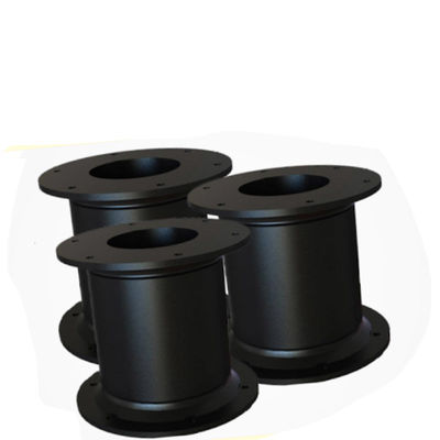 500×500×200mm Rubberen Stootkussen Hoge Elasticiteit Corrosiebestendig