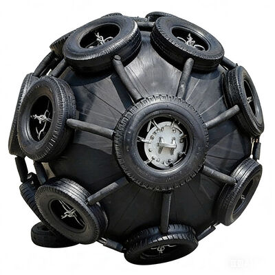 Pneumatische fender Snelle opblazing Deflatie Hoge slijtvastheid Lage dagelijkse onderhoud