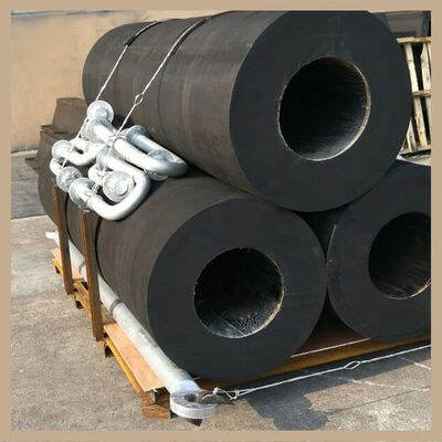 Cilindrische Rubber Fender met Hoge Energieabsorptie, Lage Reactiekracht en Lange Levensduur voor Maritieme Afmering