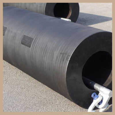 Cilindrische Rubber Fender met Hoge Energieabsorptie, Lage Reactiekracht en Lange Levensduur voor Maritieme Afmering