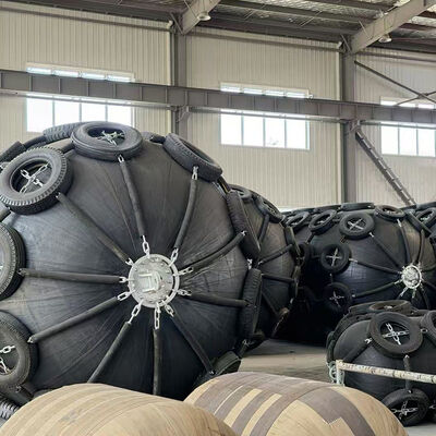 Yokohama Pneumatic Fender Lichte schokabsorberende corrosiebestendige marine fender voor offshore toepassingen